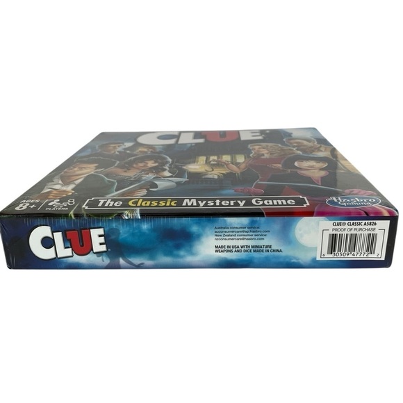 New Sealed Clue Mystery Board Game Gift - Picture 4 of 4